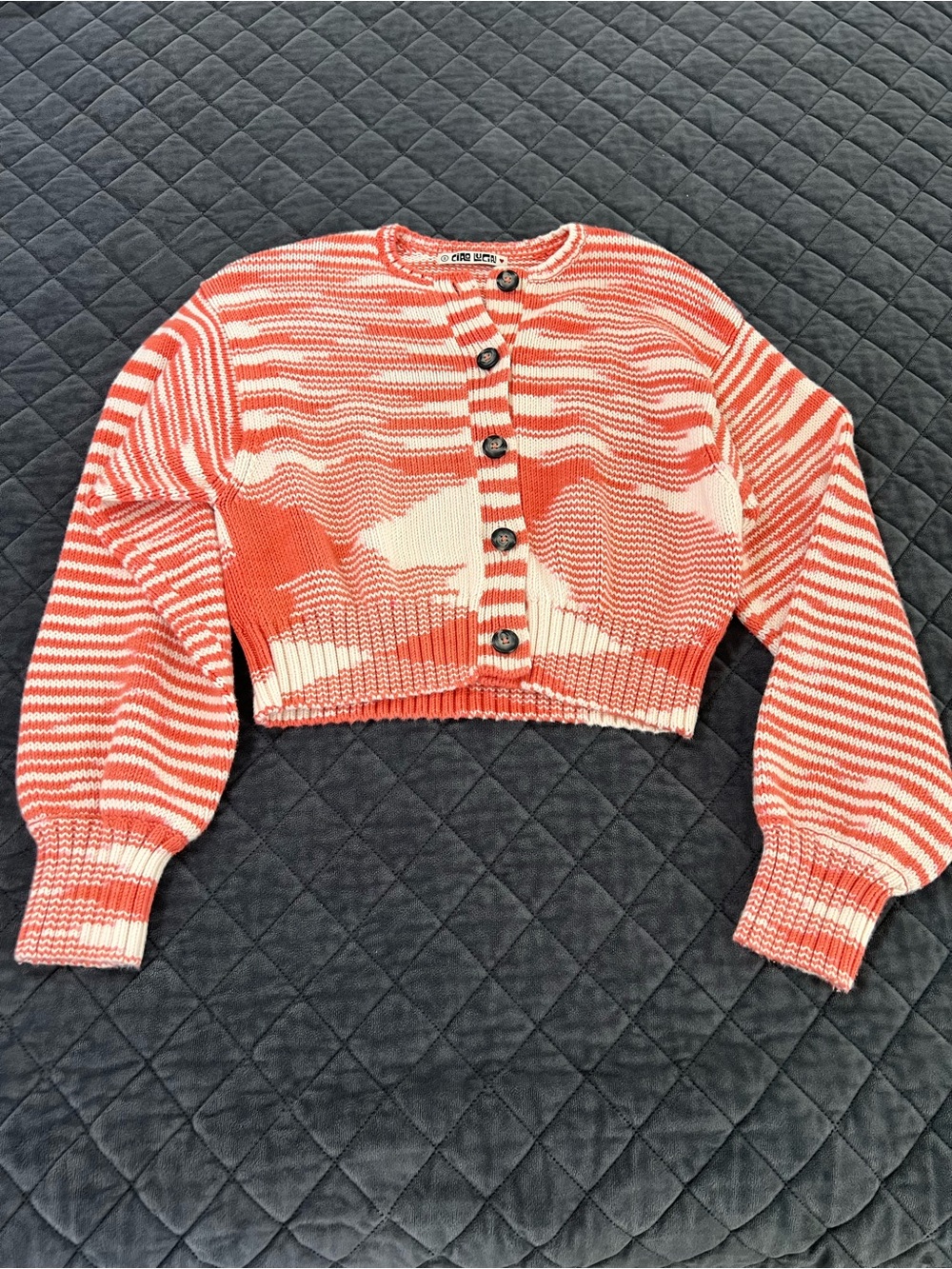 Ciao Lucia Varese Cardigan Sweater Women’s Small Button Up Chunky Knit P
